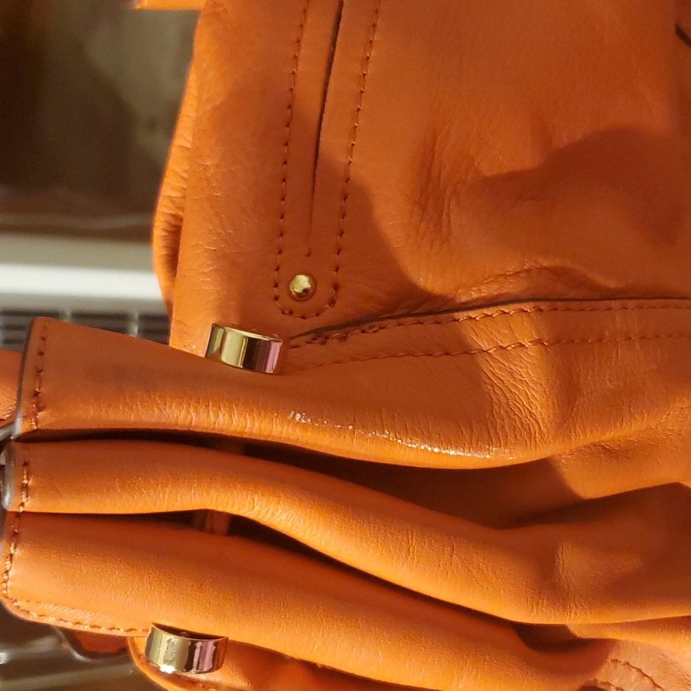 ❤️Last Chance !! B. Makowsky Genuine Leather Satchel Bag - Picture 10 of 17